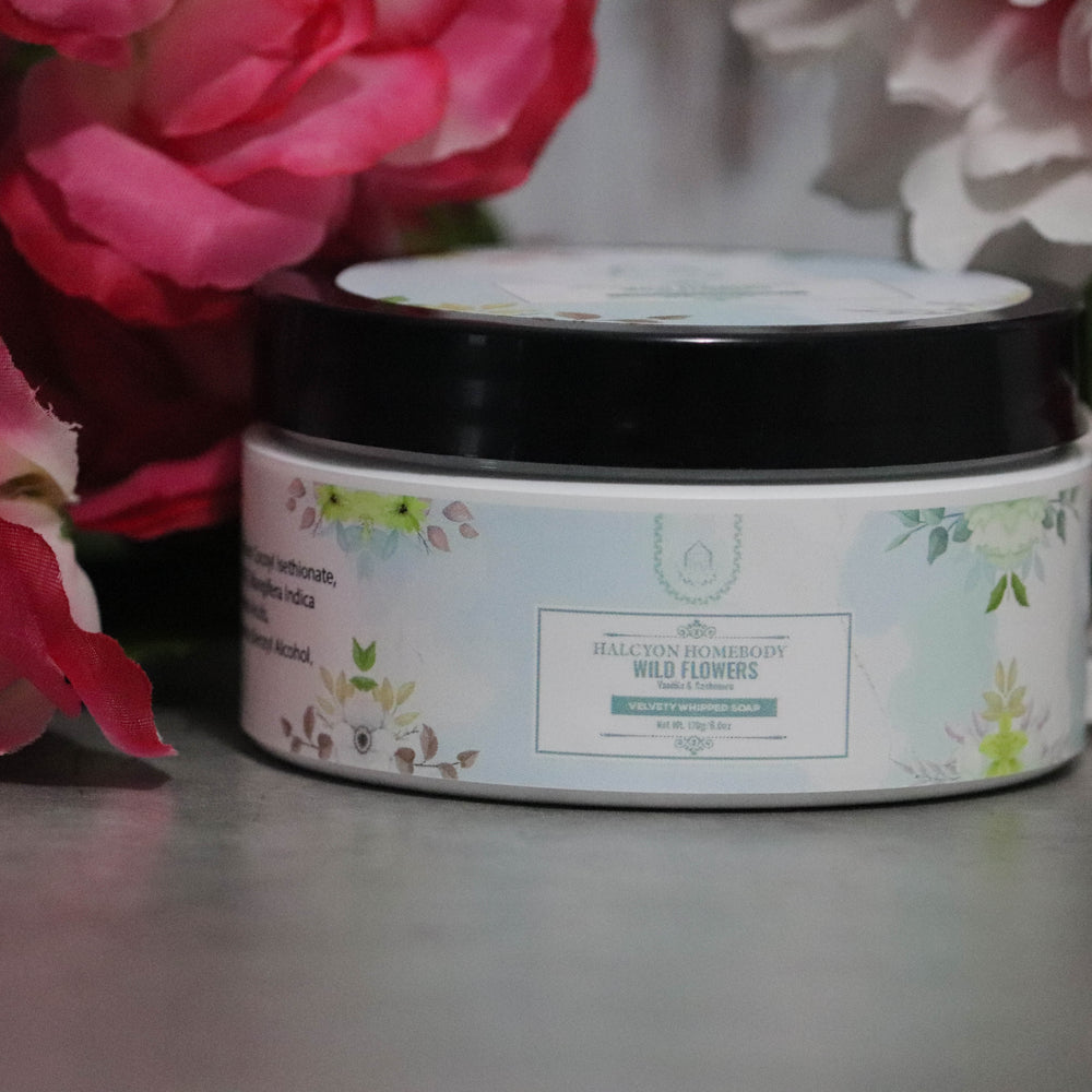 Velvety Whipped Soap - Wild Flowers