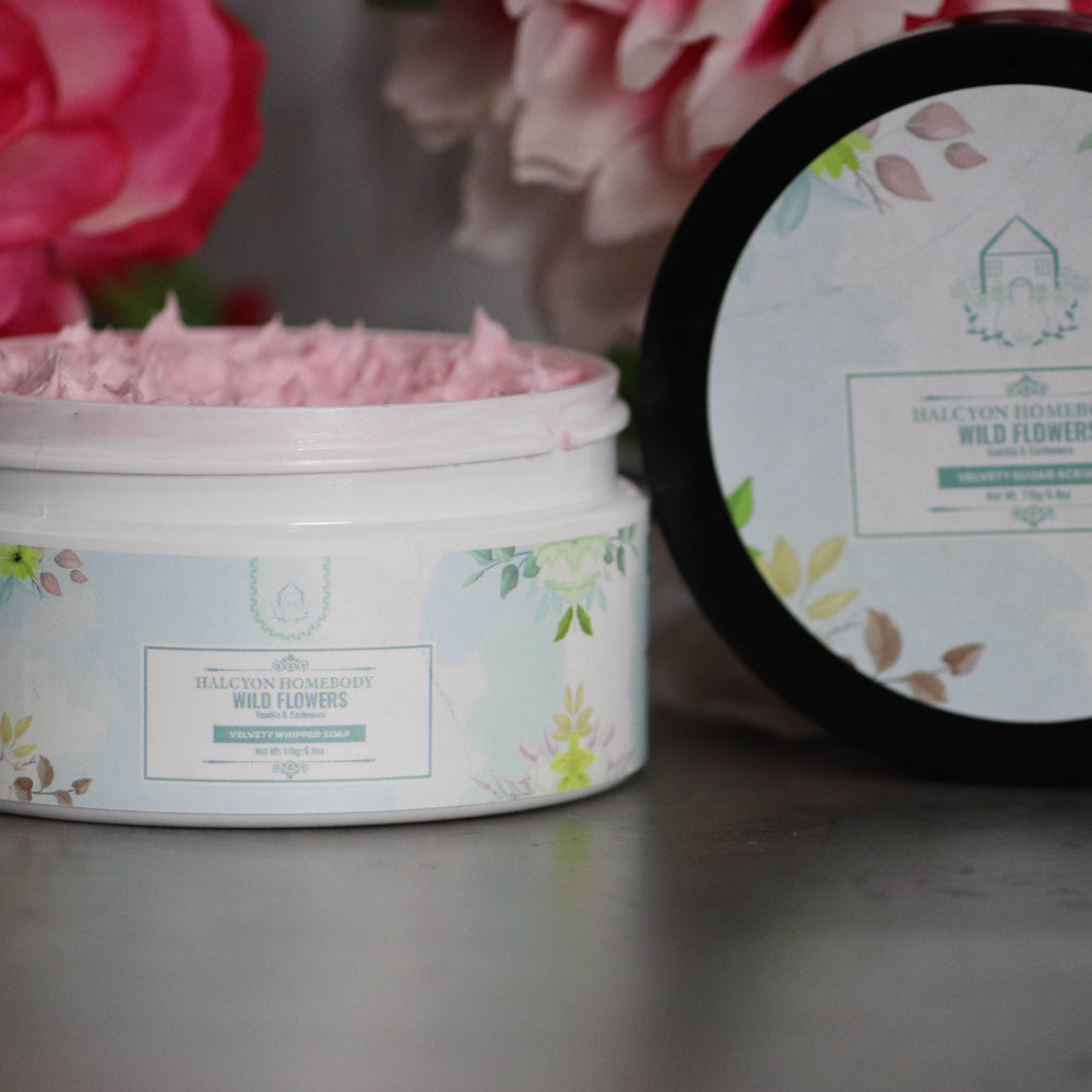 Velvety Whipped Soap - Wild Flowers