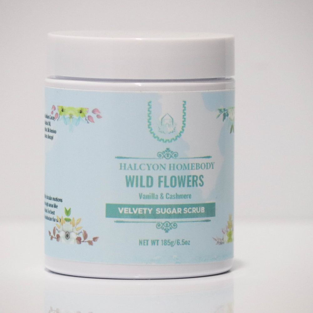 Velvety Sugar Scrub - Wild Flowers
