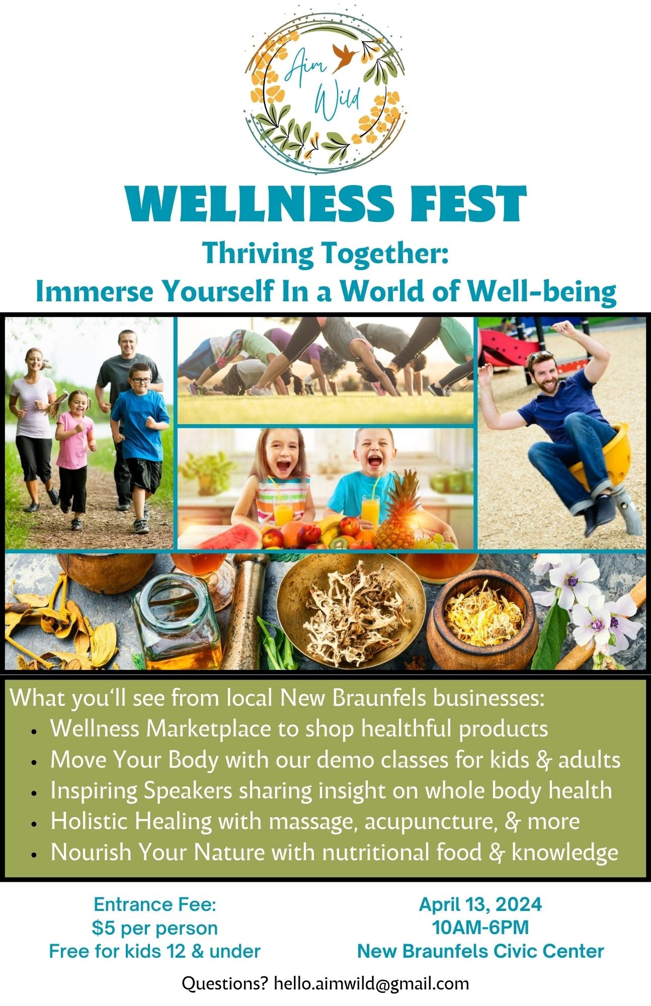 Aim Wild Wellness Fest for Holistic Health