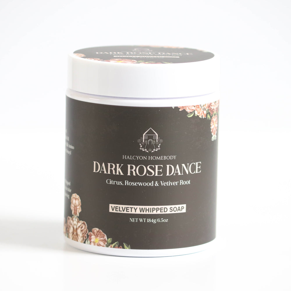 Velvety Whipped Soap - Dark Rose Dance