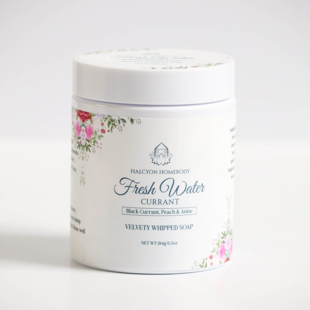 Velvety Whipped Soap - Freshwater Currant